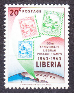 LIBÉRIA 1960, Michel 558, ** čistá. ZNÁMKA NA ZNÁMKE.