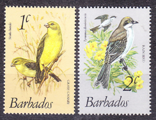 BARBADOS 1979, Michel 465-466, ** čisté. VTÁCTVO.