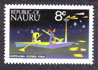 NAURU 1973, Michel 94, * čistá. KRAJINY.