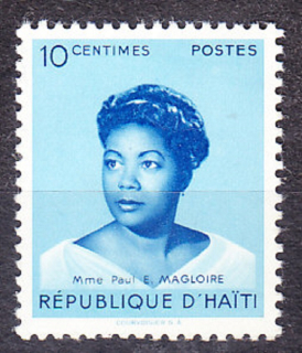 HAITI 1954, Michel 418, ** čistá. PREZIDENTOVA MANŽELKA Y. MAGLOIRE.