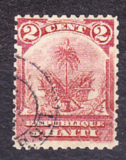 HAITI 1898, Michel 42, razená. ERB.