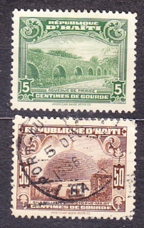 HAITI 1933, Michel 267, 271, razené. KRAJINY.