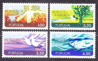 PORTUGALSKO 1971, Michel 1152-1155, ** čistá séria. OCHRANA PRÍRODY.