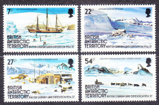 BRITSKÁ ANTARKTÍDA 1985, Michel 124-127, ** čistá séria. GRAHAMOVA EXPEDÍCIA.