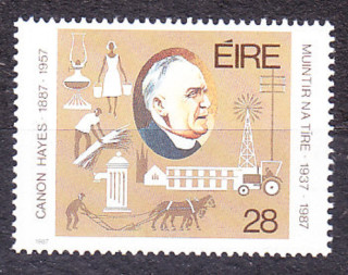 ÍRSKO 1987, Michel 620, ** čistá séria. J. HAYES.