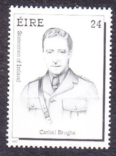 ÍRSKO 1987, Michel 634, ** čistá séria. POLITIK C. BRUGHA.