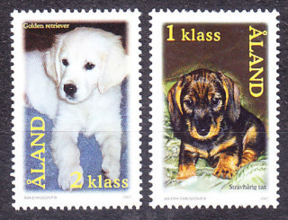 ALANDY 2001, Michel 195-196, ** čistá séria. ŠTEŇATÁ.