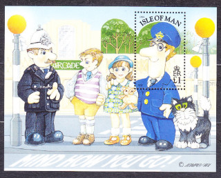 ISLE OF MAN 1994, Michel Block 21, ** čistý hárček. ROZPRÁVKY - PAT NA OSTROVE.
