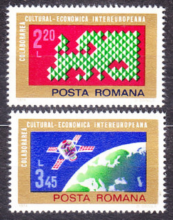 RUMUNSKO 1974, Michel 3189-3190, ** čistá séria. INTEREUROPA.
