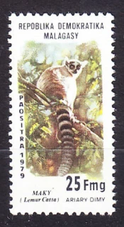 MADAGASCAR 1979, Michel 846, ** čistá. LEMUR.
