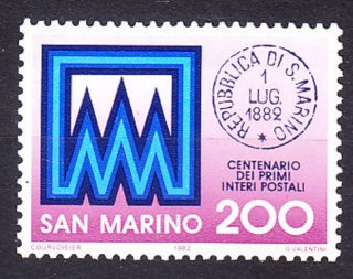 SAN MARINO 1982, Michel 1248, ** čistá séria. FILATELISTICKÁ VÝSTAVA.