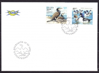 ISLAND 1996, Michel 840-841, FDC OBÁLKA. VTÁCTVO.