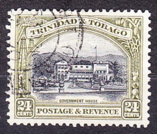 TRINIDAD & TOBAGO 1935, Michel 121 C, razená. KOLÓNIE. KRAJINY.