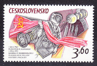 ČSSR 1973, Pofis 2024, I. TYP, ** čistá. VÝSKUM VESMÍRU.