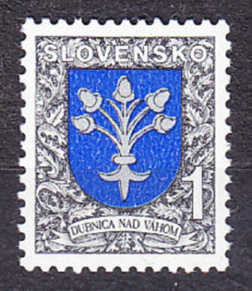 SLOVENSKÁ REPUBLIKA 1993, Zberateľ 16, ** čistá séria. DUBNICA NAD VÁHOM.