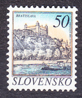 SLOVENSKÁ REPUBLIKA 1993, Zberateľ 25, ** čistá séria. BRATISLAVA.