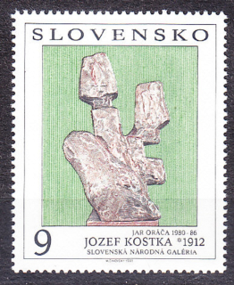 SLOVENSKÁ REPUBLIKA 1993, Zberateľ 24, ** čistá séria. UMENIE.