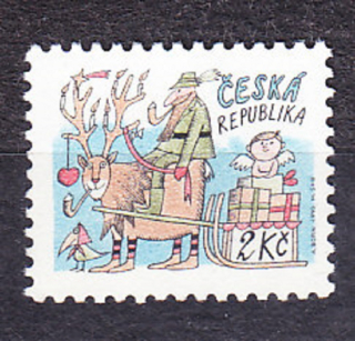 ČESKÁ REPUBLIKA 1993, Pěnkava 26, ** čistá séria. VIANOCE.