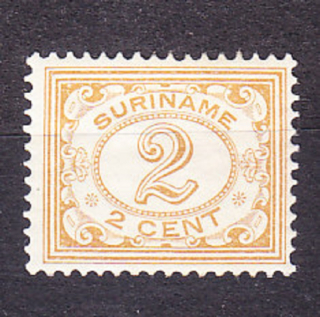 SURINAM 1913, Michel 77, * čistá. KOLÓNIE. ČÍSLICE.