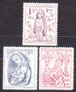 ČSSR 1948, Pofis 494-496, ** čistá séria. DEŤOM.