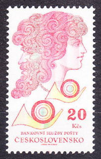 ČSSR 1992, Pofis 3021, ** čistá séria. POŠTOVÁ BANKA.